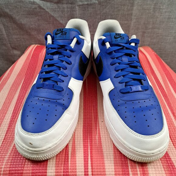 %Nike By You ID Air Force 1 One CT7875-994 Men\'s Size 11.5 Blue White - A2 main image 10